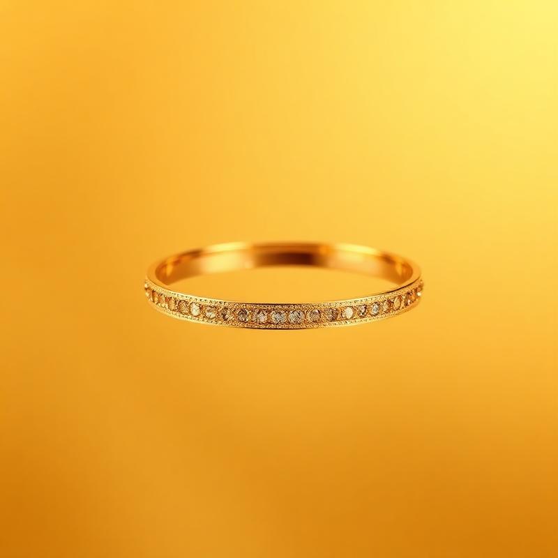Gold bangle